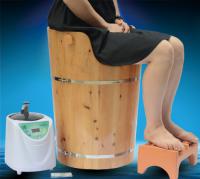 柏木屁股熏蒸凳 Cypress stool for butt or hip suanna