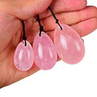 天然玉石女性阴部按摩蛋Jade Yoni Egg Set of 3,Jade Eggs Women Exercise Balls