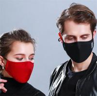 Cotton Pm2. 5 BLACK MOUTH FACE MASK再利用可能コットン洗えるマスク