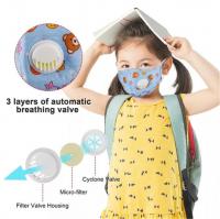 Cartoon キッズ用マスクKids PM2.5 Anti Haze Dust  face mask with Air 