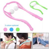 ネックマッサージャー 首マッサージャー Cervical Massager Dual Trigger Points Self Massage Tool