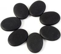 1.18 x 1.57 Inch 8 Pcs Hot Stone Basalt玄武岩ホットストーン 8個セット