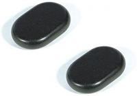 11*7cm Hot Stone Basalt天然溶岩玄武岩2個セット